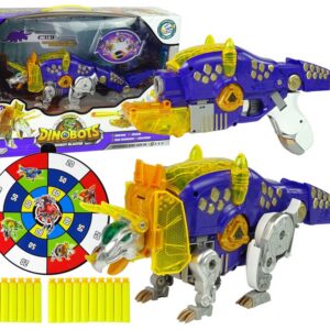 Dinobots 2v1 Triceratops fialový