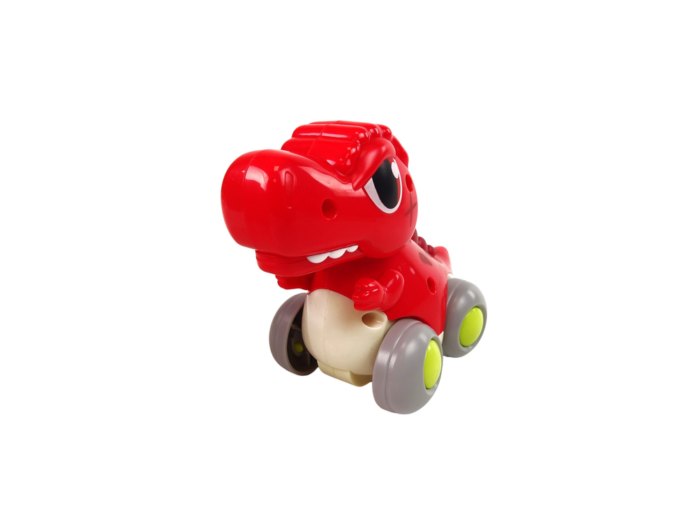 Dinosaurus na kolečkách T-Rex červený - Obrázek 2