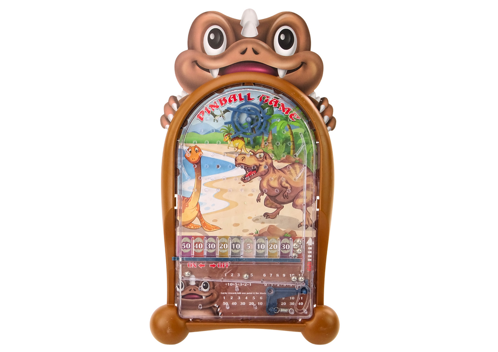 Dovednostní hra Pinball Dinosauři s hnědým stojanem - Obrázek 2