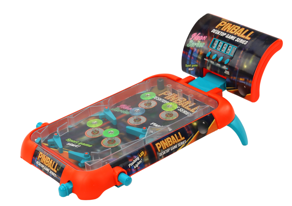 Dovednostní hra Pinball s LED světly zvuky a tabulkou skóre - Obrázek 2