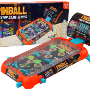 Dovednostní hra Pinball s LED světly zvuky a tabulkou skóre