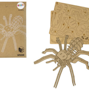 Dřevěné 3D puzzle Pavouk 31 dílků