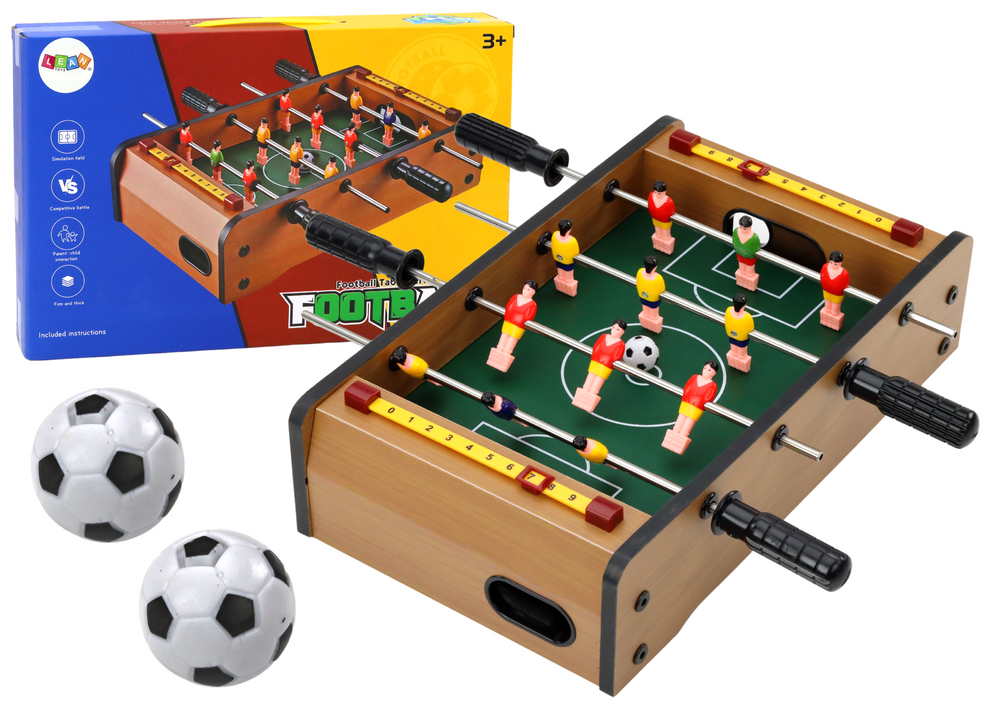 Dřevěný stolní fotbal mini 36cm x 21