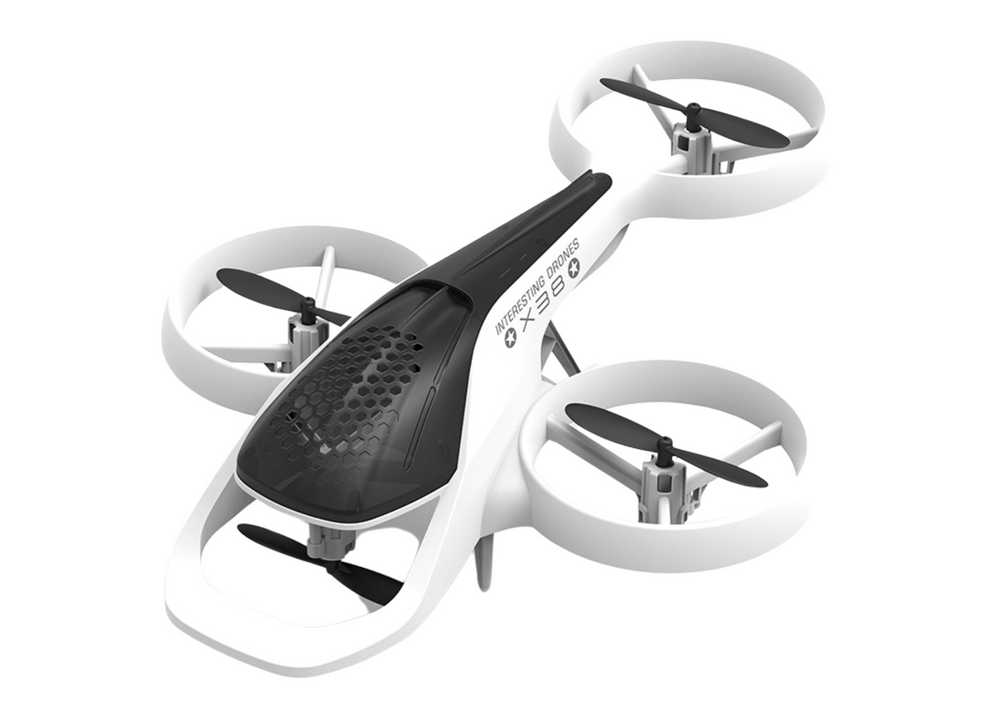 Dron na dálkové ovládání R/C X38 SYMA bílý - Obrázek 2