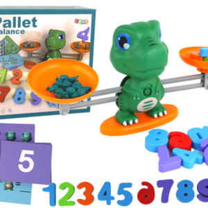 Edukativní hračka dinosaurus matematická váha