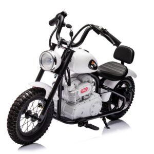 Elektrická motorka A9902 36V 350W bílá
