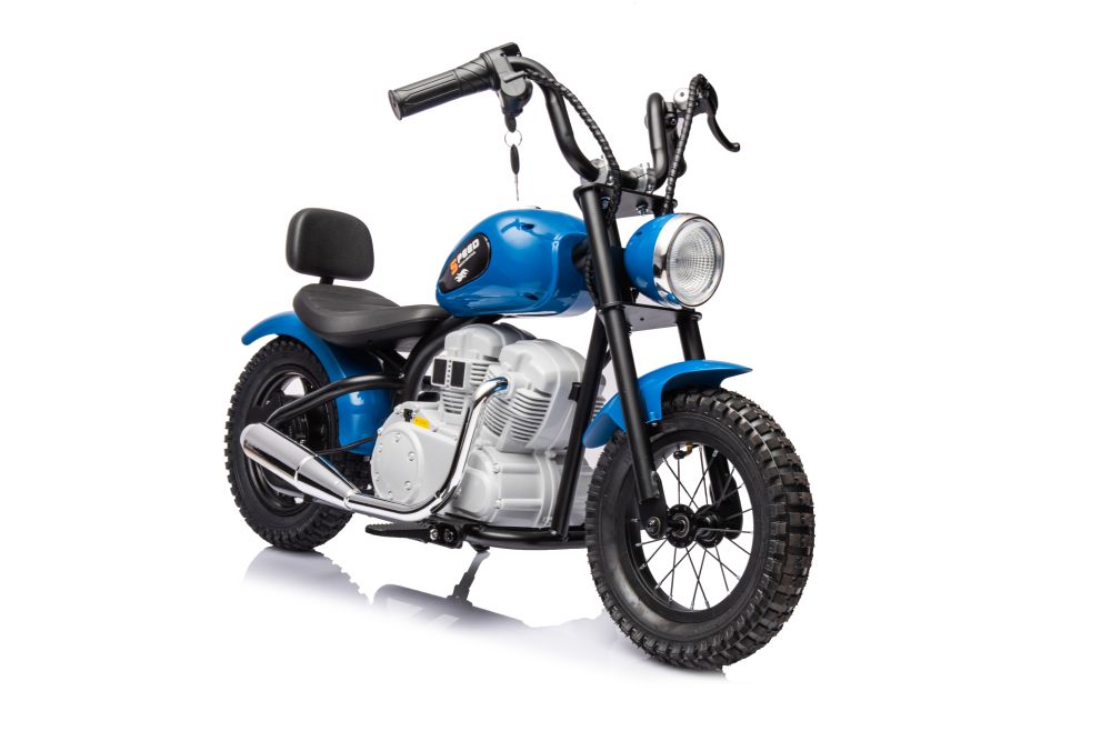 Elektrická motorka A9902 36V 350W modrá - Obrázek 2