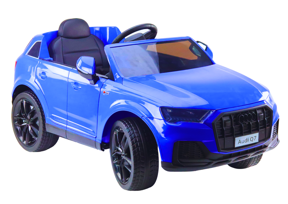 Elektrické autíčko Audi Q7 lakované modré - Obrázek 2