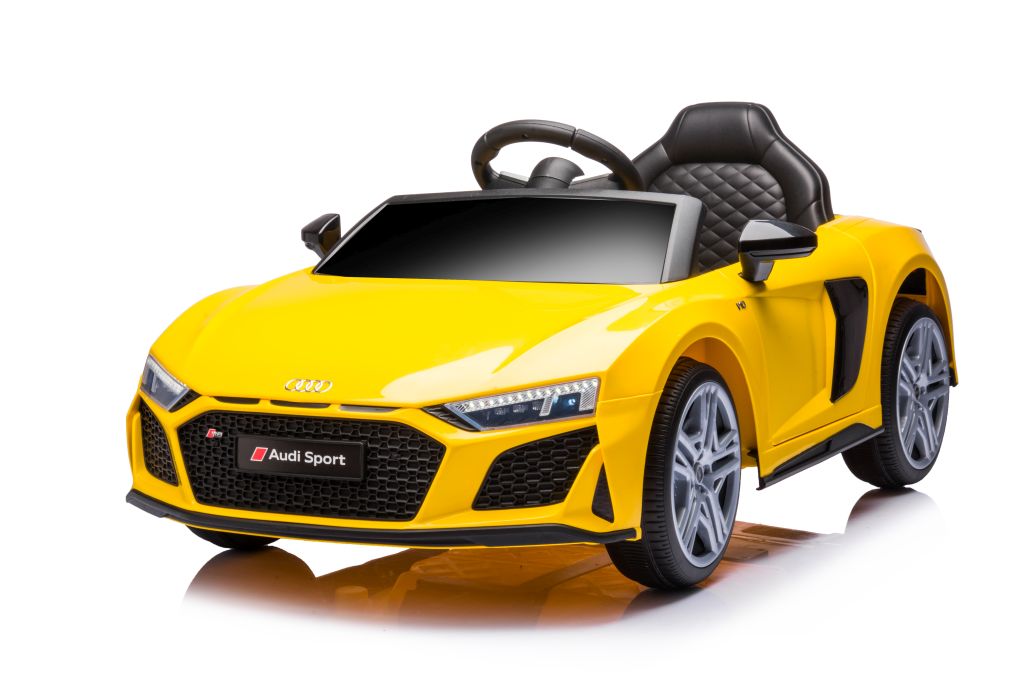 Elektrické autíčko Audi R8 Lift žluté - Obrázek 2