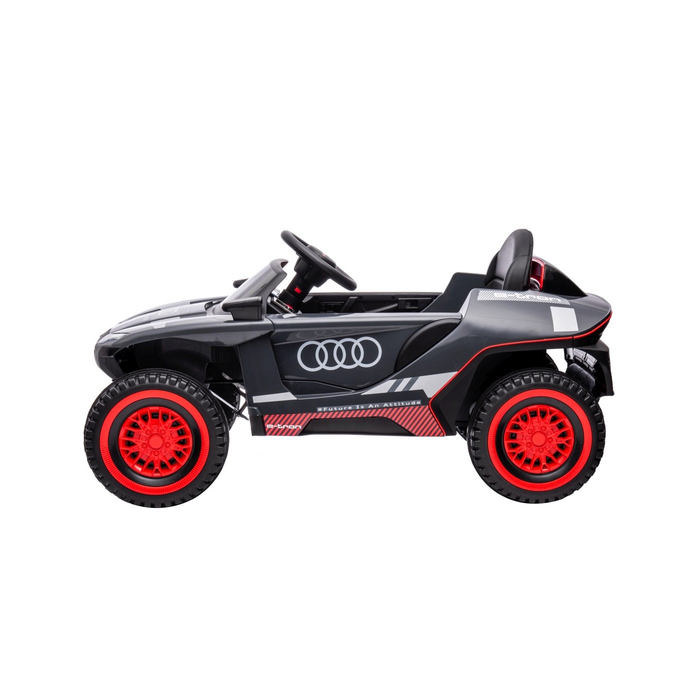 Elektrické autíčko Audi RSQ E-TRON šedé - Obrázek 2