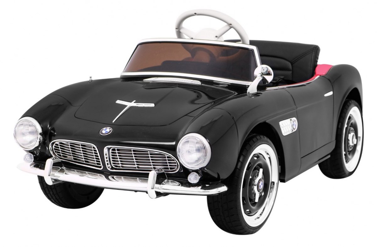 Elektrické autíčko BMW 507 Retro bílé - Obrázek 2