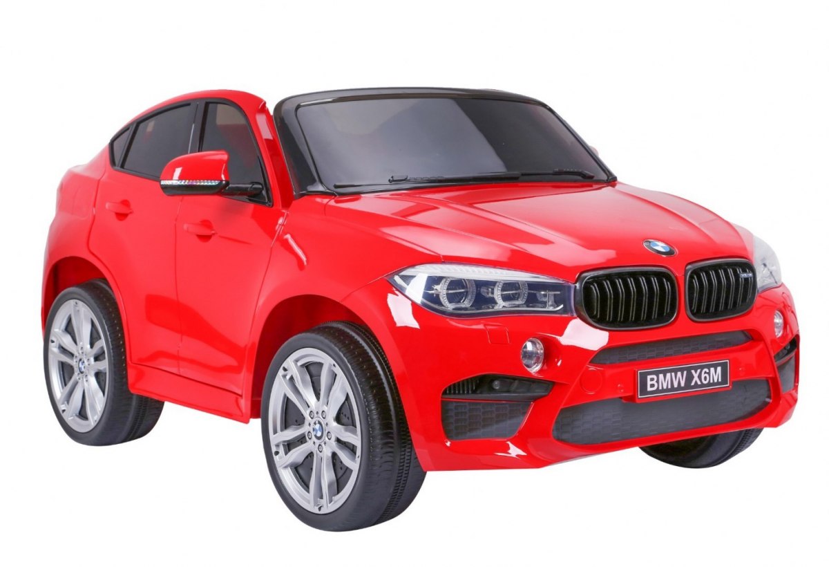 Elektrické autíčko BMW X6 M dvoumístné XXL červené - Obrázek 2