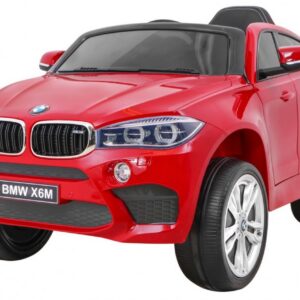 Elektrické autíčko BMW X6 M lakované červené