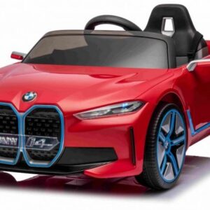 Elektrické autíčko BMW i4 červené