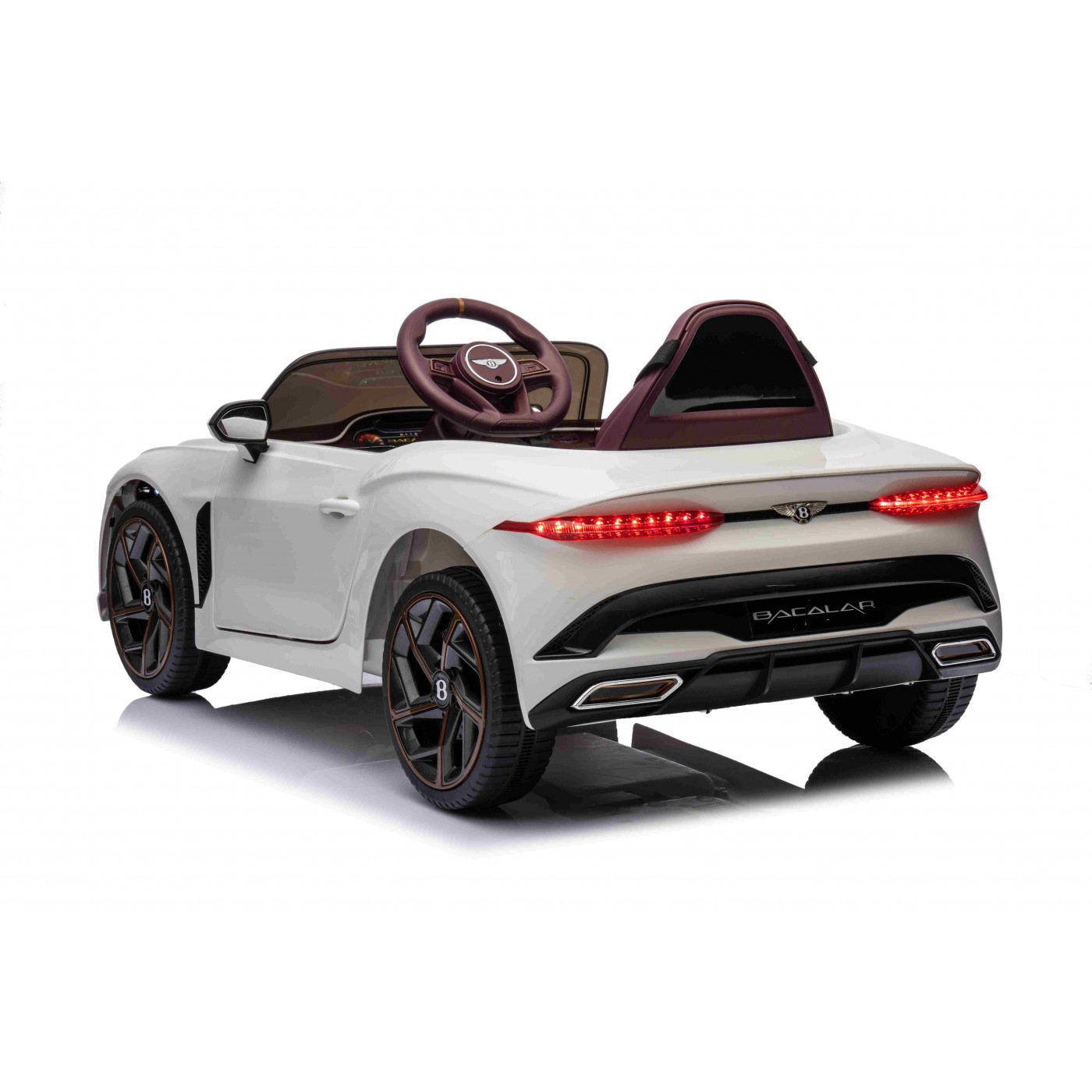 Elektrické autíčko Bentley Bacalar bílé - Obrázek 2