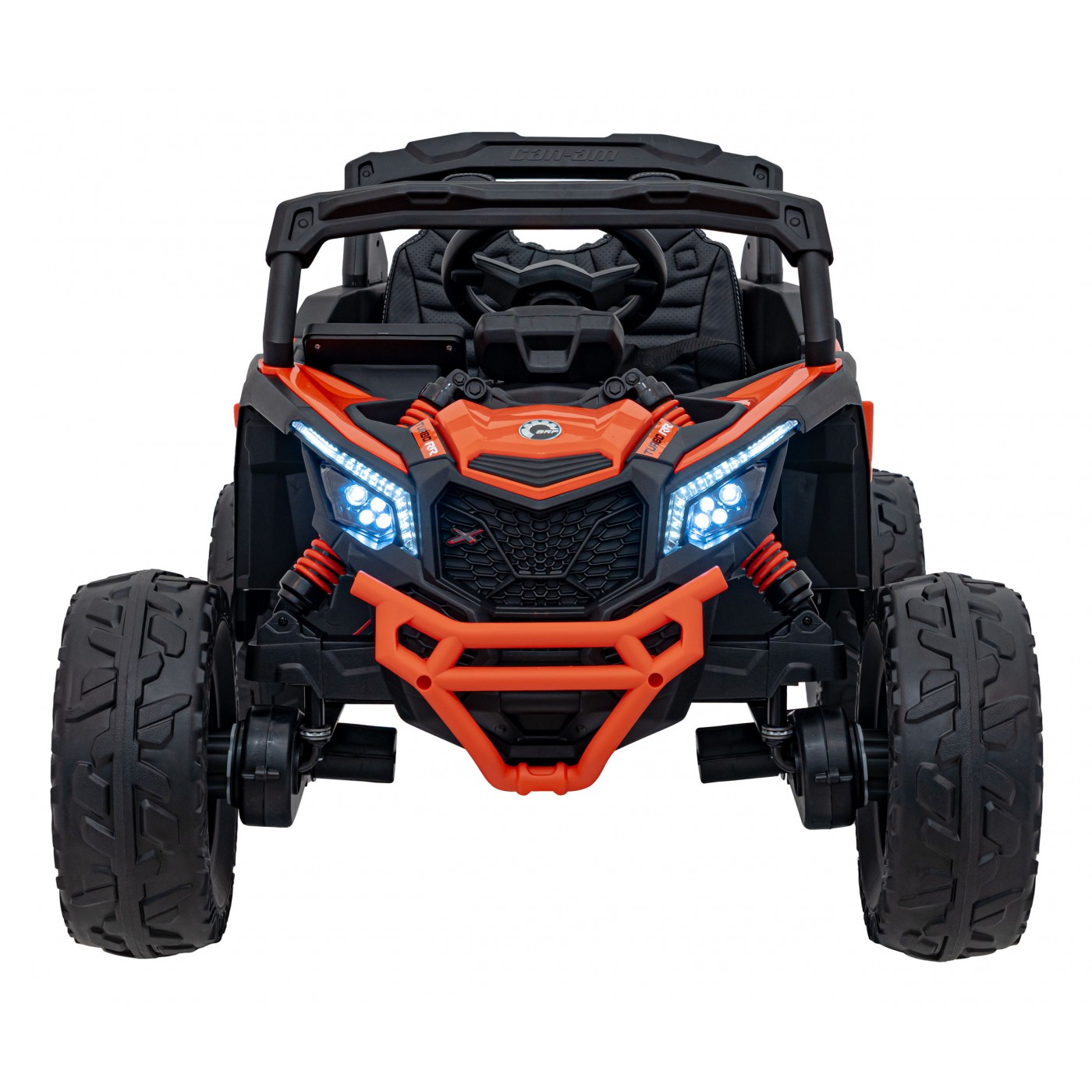 Elektrické autíčko Buggy Can-Am Maverick 24V 4x200W oranžové - Obrázek 2