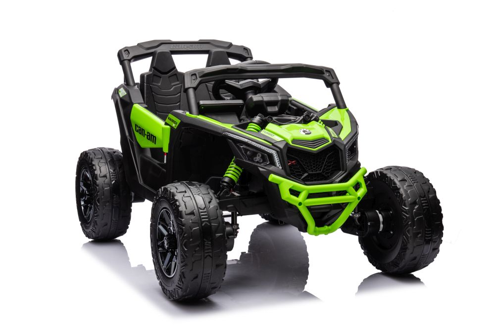 Elektrické autíčko Buggy Maverick Can-Am 4x200W 24V LCD MP4 zelené lakované - Obrázek 2