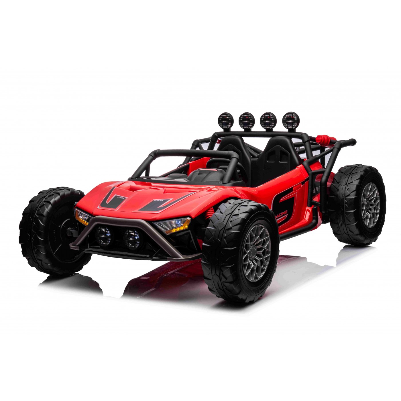 Elektrické autíčko Buggy Racing 2x200W červené - Obrázek 2