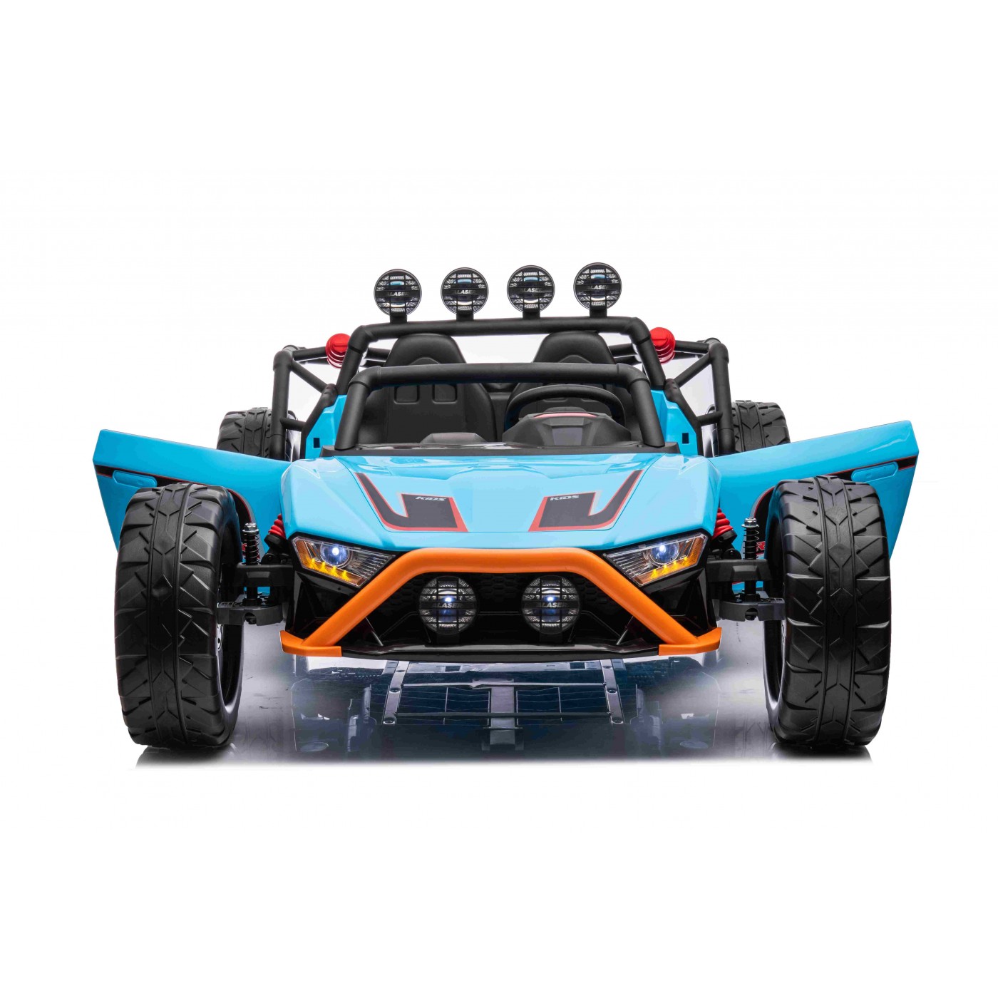 Elektrické autíčko Buggy Racing 2x200W modré - Obrázek 2