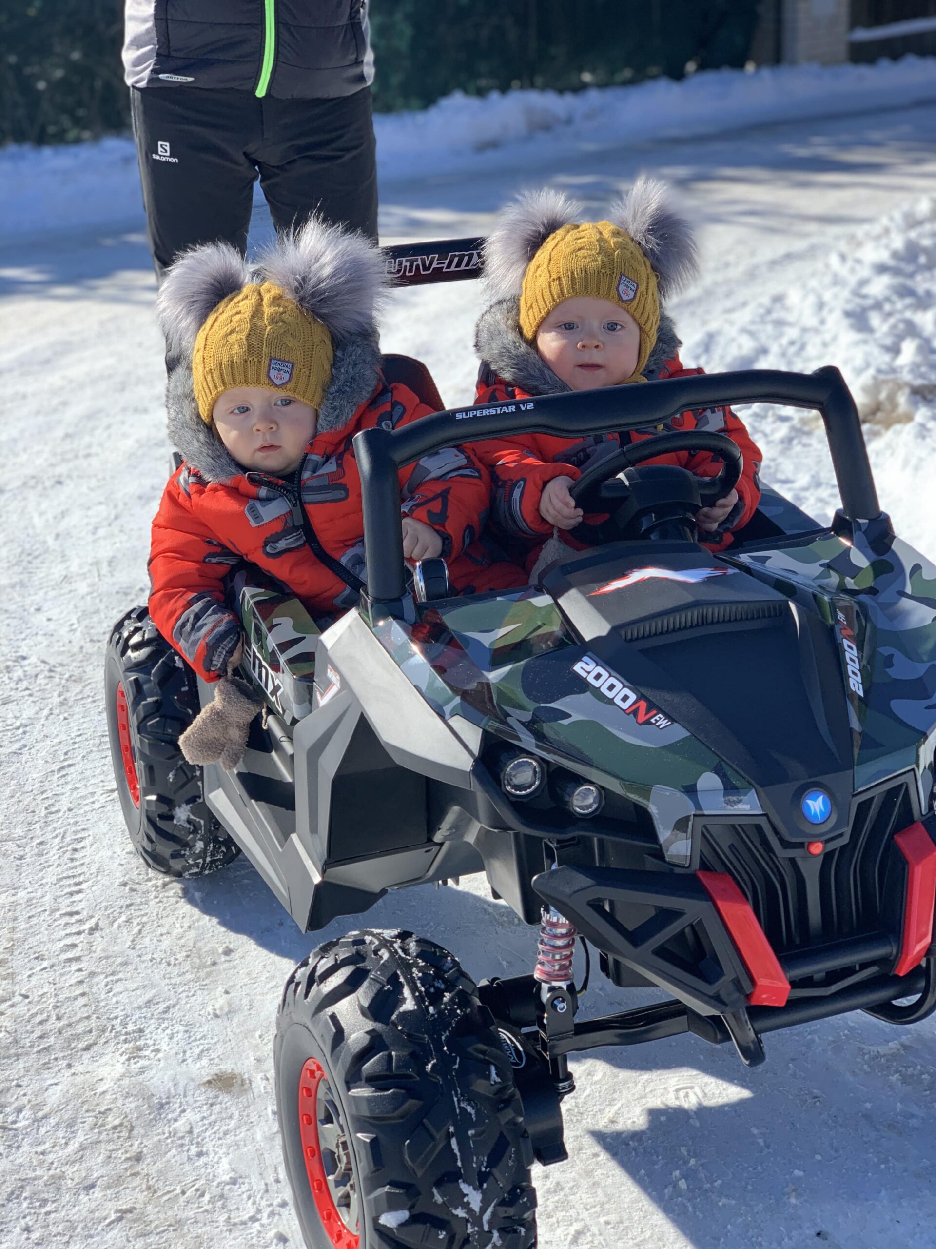 Elektrické autíčko Buggy SuperStar 4x4 - LCD lakované maskáčové - Obrázek 2