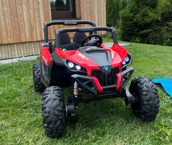Elektrické autíčko Buggy SuperStar 4x4 - MP4 červená - Obrázek 2