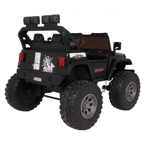 Elektrické autíčko Extreme Sport 4x4 s proměnlivou velikostí černé - Obrázek 2