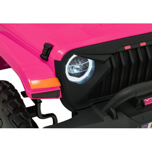 Elektrické autíčko Extreme Sport 4x4 s proměnlivou velikostí růžové - Obrázek 2