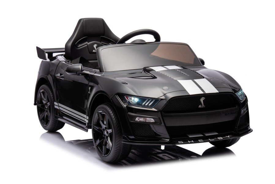 Elektrické autíčko Ford Mustang GT500 Shelby černé - Obrázek 2