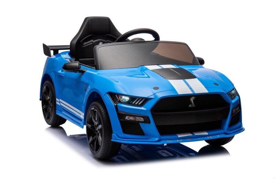 Elektrické autíčko Ford Mustang GT500 Shelby modré - Obrázek 2