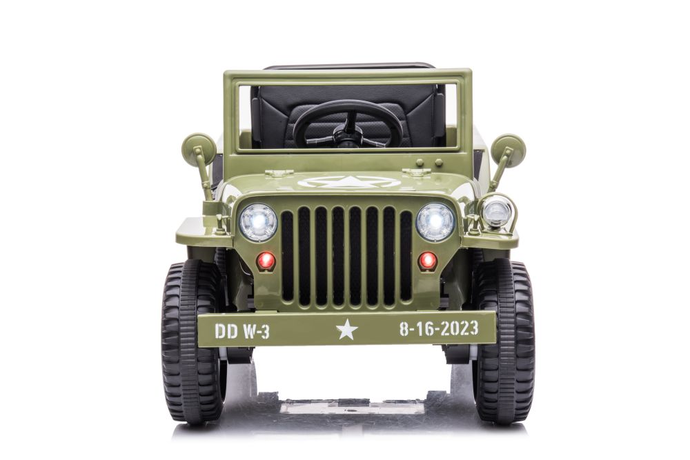 Elektrické autíčko JH-103 4x4 olivově zelené - Obrázek 2