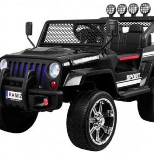 Elektrické autíčko Jeep Raptor 4x4 černé