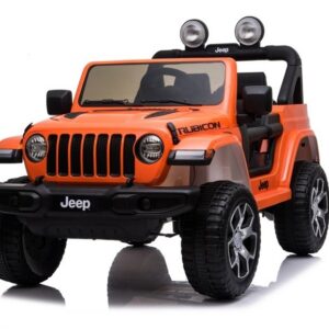 Elektrické autíčko Jeep Wrangler Rubicon 4x4 oranžové