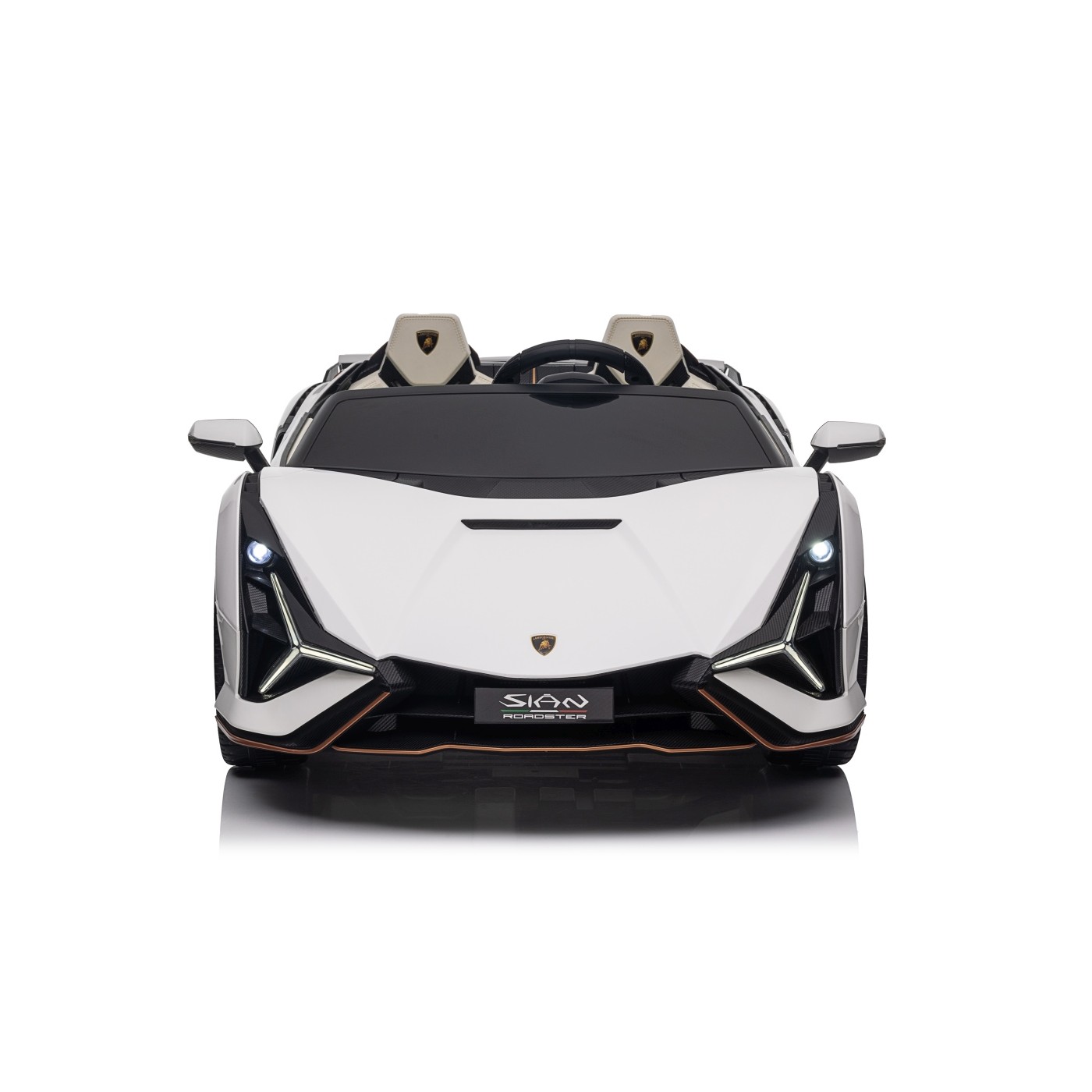 Elektrické autíčko Lamborghini SIAN 400W 24V bílé - Obrázek 2