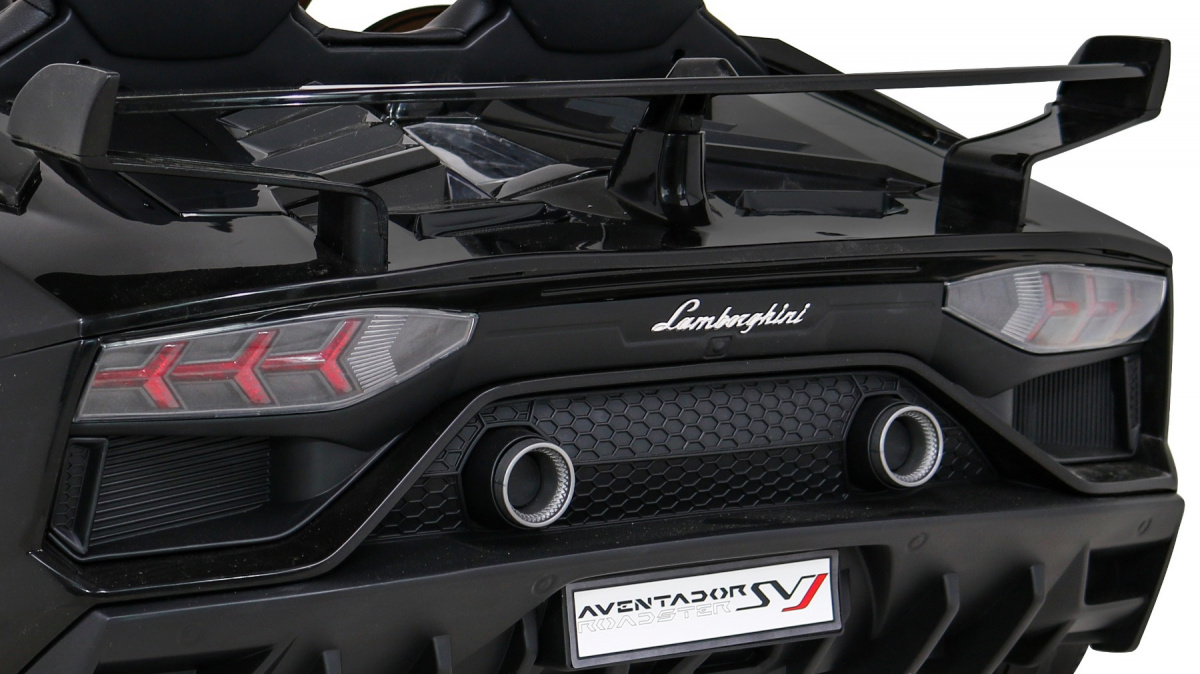 Elektrické autíčko Lamborghini SVJ DRIFT černé - Obrázek 2