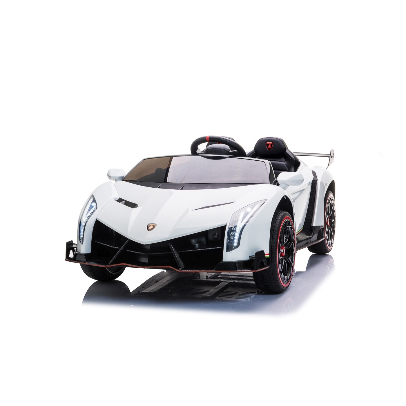 Elektrické autíčko Lamborghini Veneno 4x4 bílé - Obrázek 2