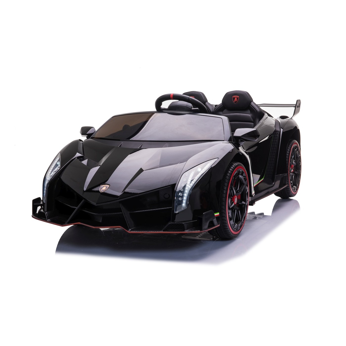 Elektrické autíčko Lamborghini Veneno 4x4 černé - Obrázek 2