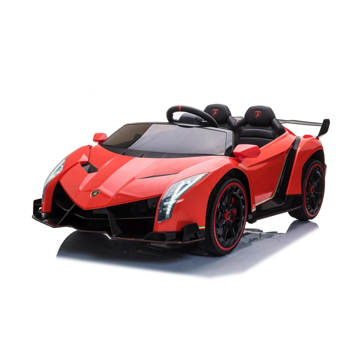 Elektrické autíčko Lamborghini Veneno 4x4 červené - Obrázek 2