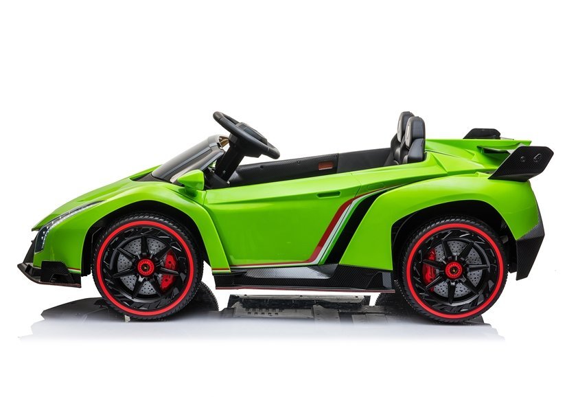 Elektrické autíčko Lamborghini Venno LCD MP4 4x4 zelené - Obrázek 2