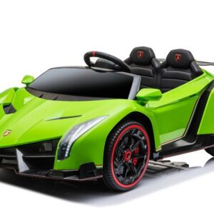 Elektrické autíčko Lamborghini Venno LCD MP4 4x4 zelené