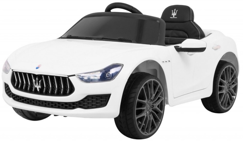 Elektrické autíčko Maserati Ghibli bílé