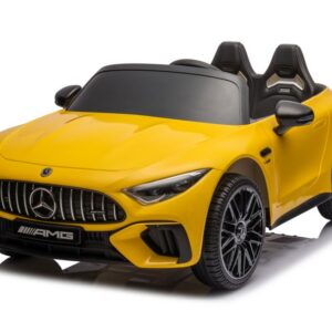 Elektrické autíčko Mercedes AMG SL63 24V 2x200W lakované žluté