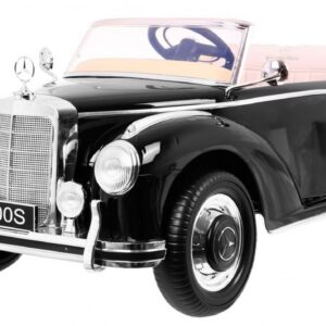 Elektrické autíčko Mercedes Benz 300S Retro lakované černé
