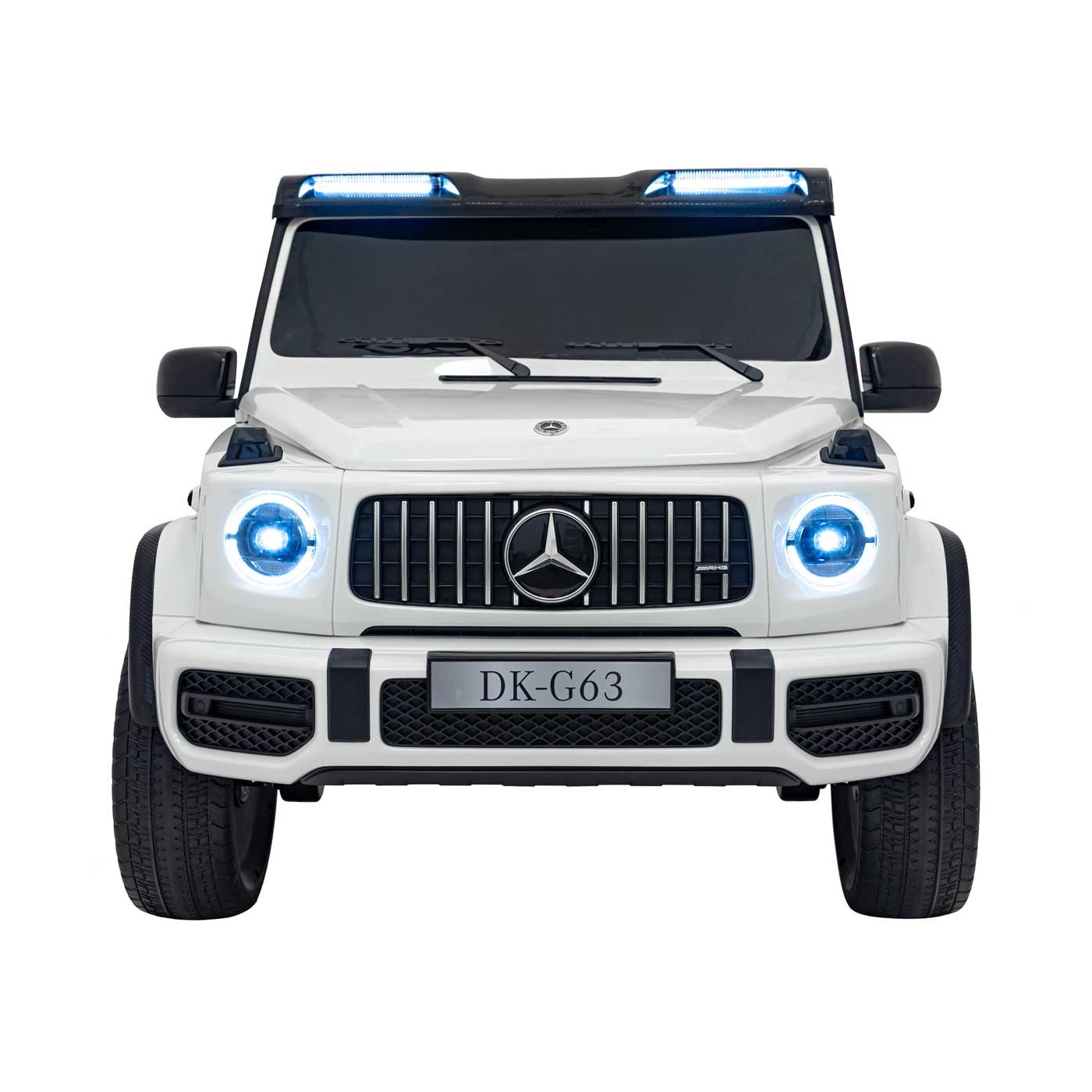 Elektrické autíčko Mercedes Benz G63 AMG XXL STRONG 24V bílé - Obrázek 2