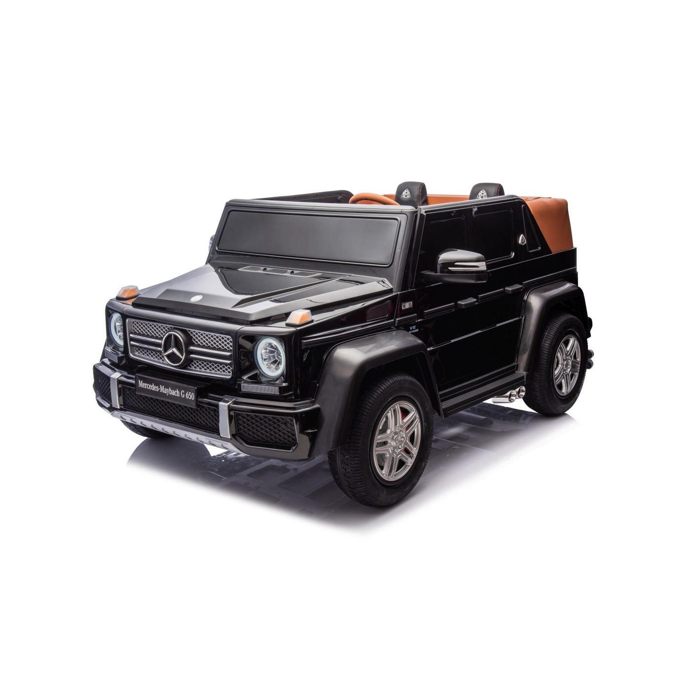 Elektrické autíčko Mercedes Benz MAYBACH G650 MP4 černé - Obrázek 2