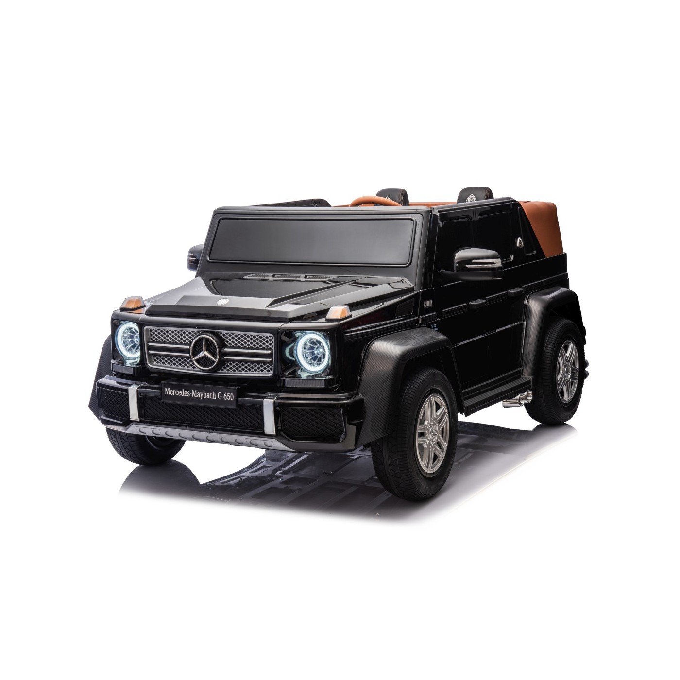 Elektrické autíčko Mercedes Benz MAYBACH G650 MP4 černé