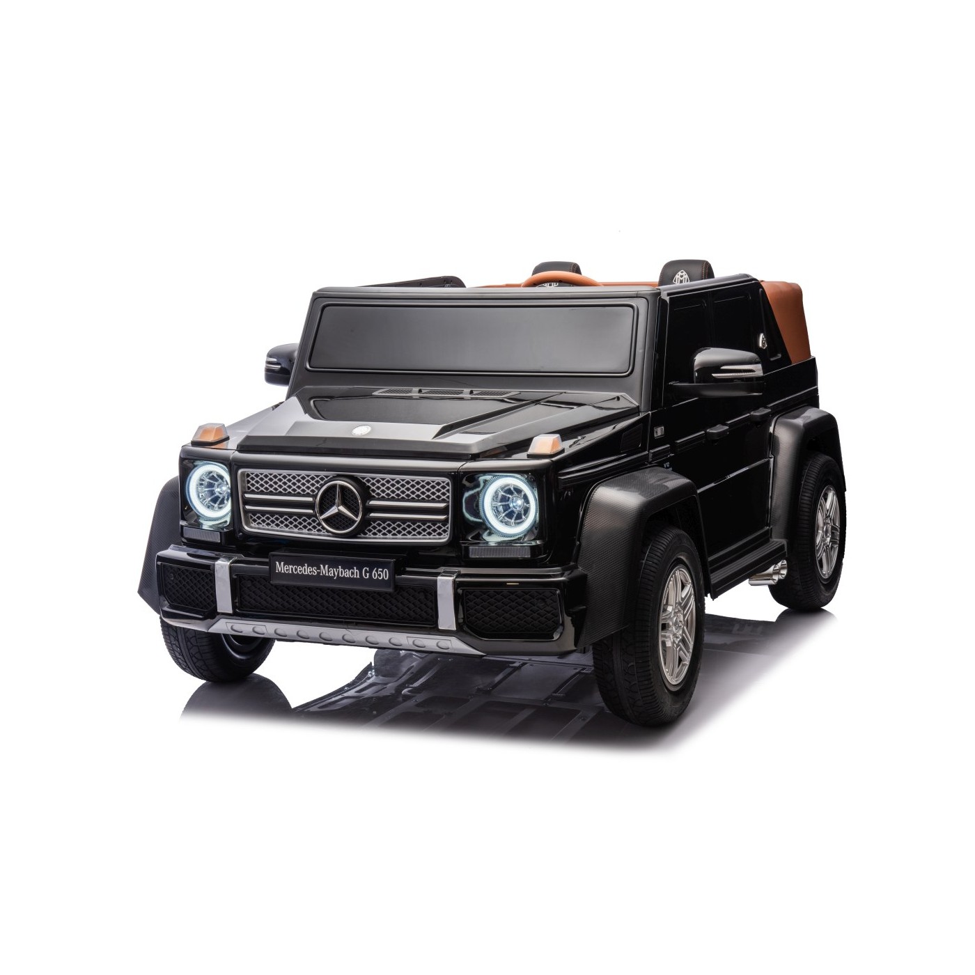 Elektrické autíčko Mercedes Benz MAYBACH G650 Strong MP4 černé - Obrázek 2