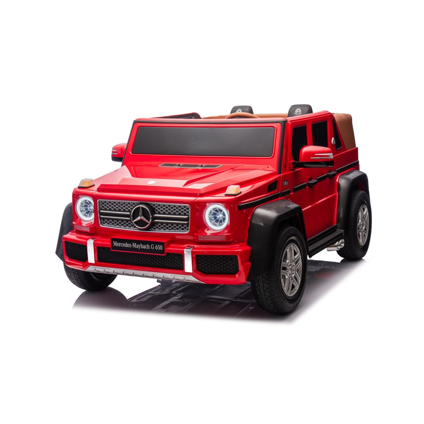 Elektrické autíčko Mercedes Benz MAYBACH G650 Strong MP4 červené - Obrázek 2