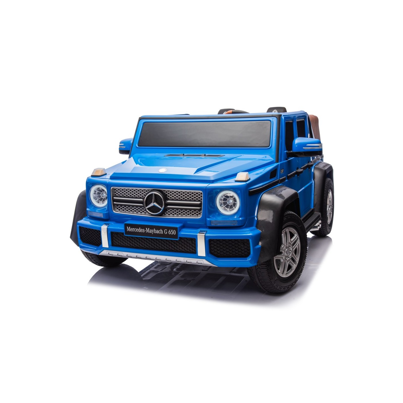 Elektrické autíčko Mercedes Benz MAYBACH G650 Strong MP4 modré - Obrázek 2