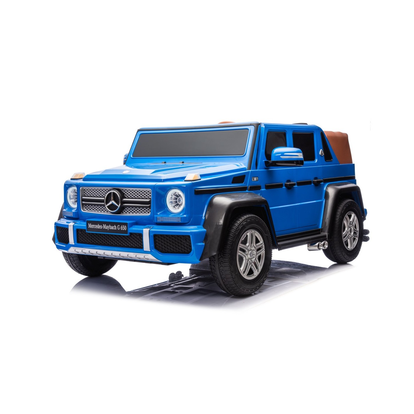 Elektrické autíčko Mercedes Benz MAYBACH G650 Strong MP4 modré