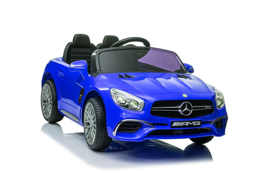 Elektrické autíčko Mercedes-Benz SL65 S LCD lakované modré - Obrázek 2